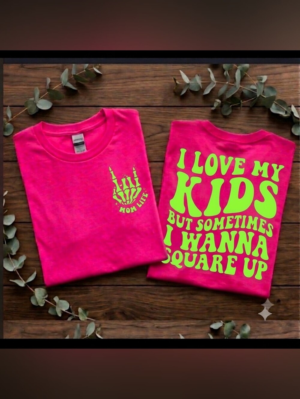 Mom shirt I love my Kids but want to square up popular retro humor Mama